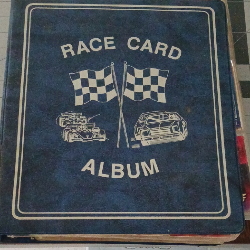 Blue Race Card Album